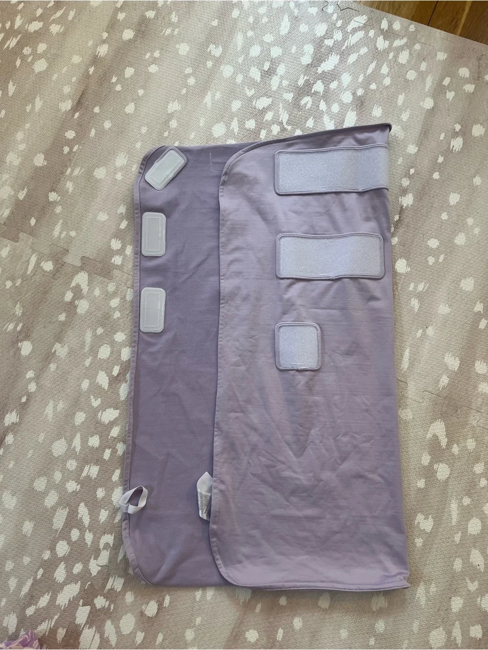 Lavender Ollie Sleep Swaddle w/ laundry bag